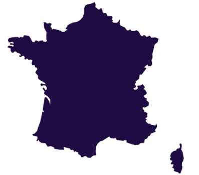 Carte des agences Bozendo en France